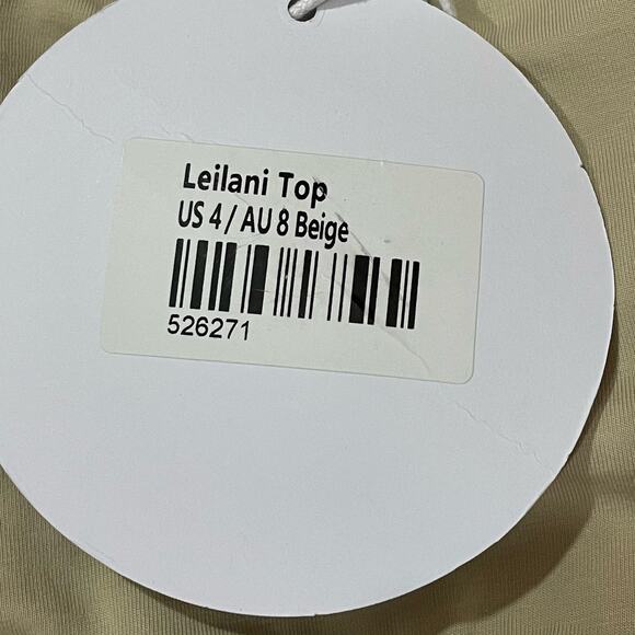 NWT Princess Polly Leilani Top - Beige - US 4 - Picture 12 of 13